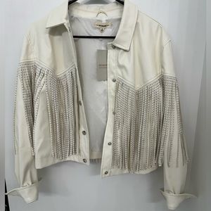 Fringe jacket new with tags.